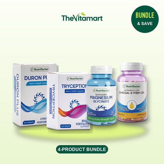 Full Range Men's Health Supplements Bundle