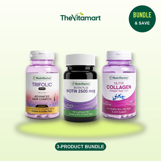 Hair & Collagen Supplements for Women Bundle